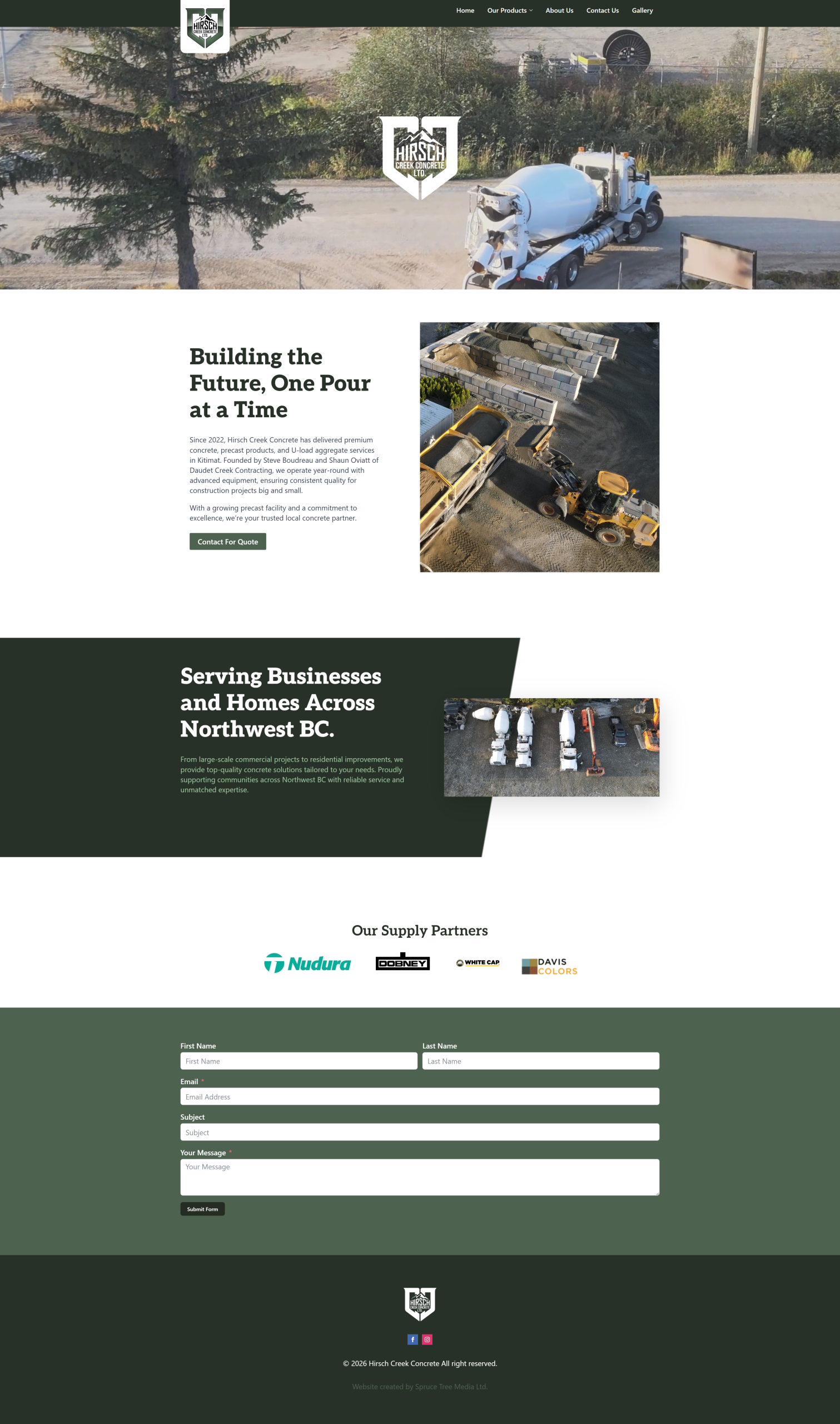 Hirsch Creek Concrete
