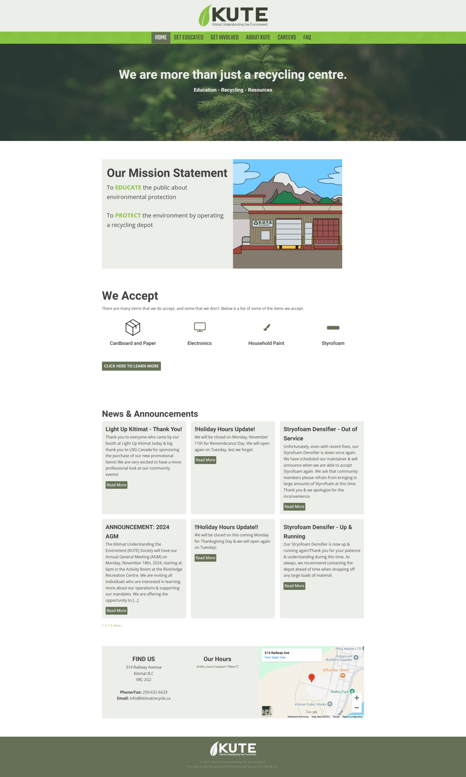 Kitimat Understanding the Environment